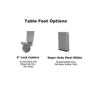 Titan Table, 24" x 48", Chem-Res Top