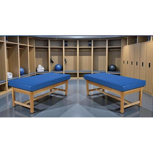 Wood Frame Treatment Table with Flat Mattress