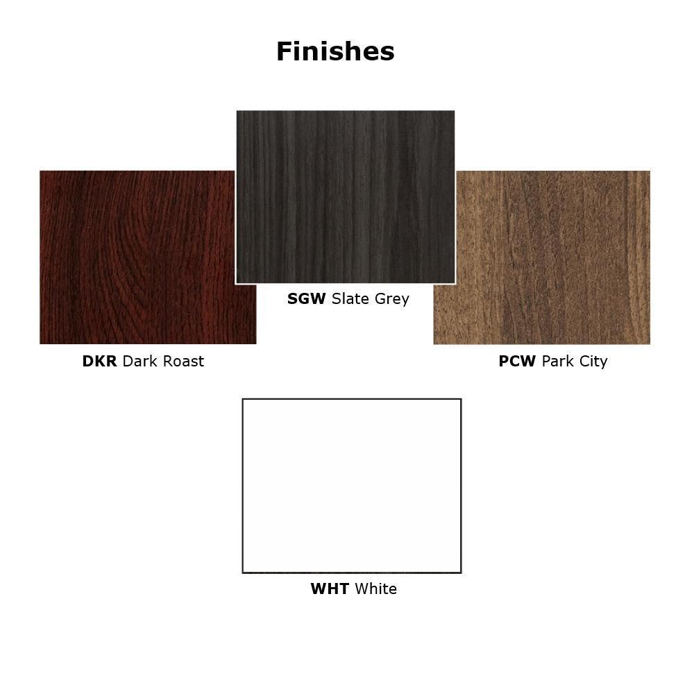 Tuxedo 48" Square Table, 2-Color Combination