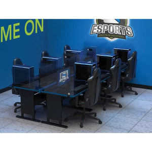 Esports Evolution Gaming Desk, 44" W x 30" D, FREE SHIPPING