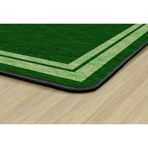 Flagship Carpets Tone-on-Tone Double Border Rug, 7'6" x 12' Rectangle