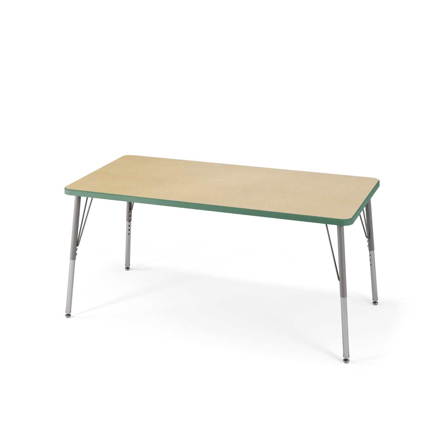 USA Capitol Dimension Series Rectangle Activity Table, Laminate Top with Premium Spray Edge