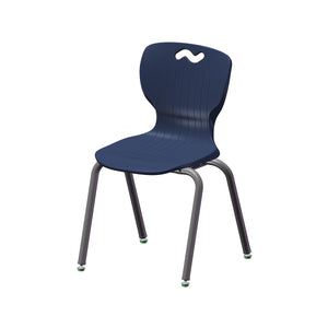 USA Capitol Ntersect Stackable Chair, 18" Seat Height