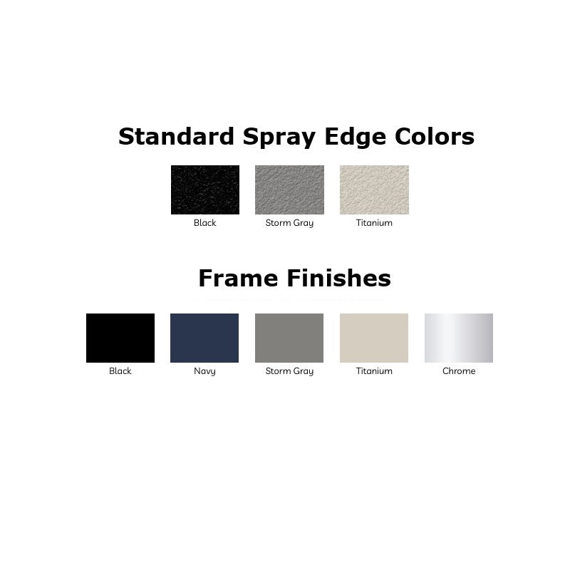 USA Capitol Dimension Series 36" x 72" Half Horseshoe Activity Table, Dry-Erase Whiteboard Laminate Top with Standard Spray Edge