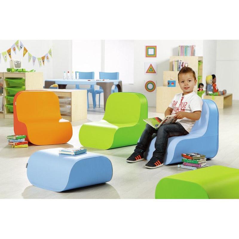 Wesco Tic Tac Range Lounge Set, 2 Chairs + 1 Footrest