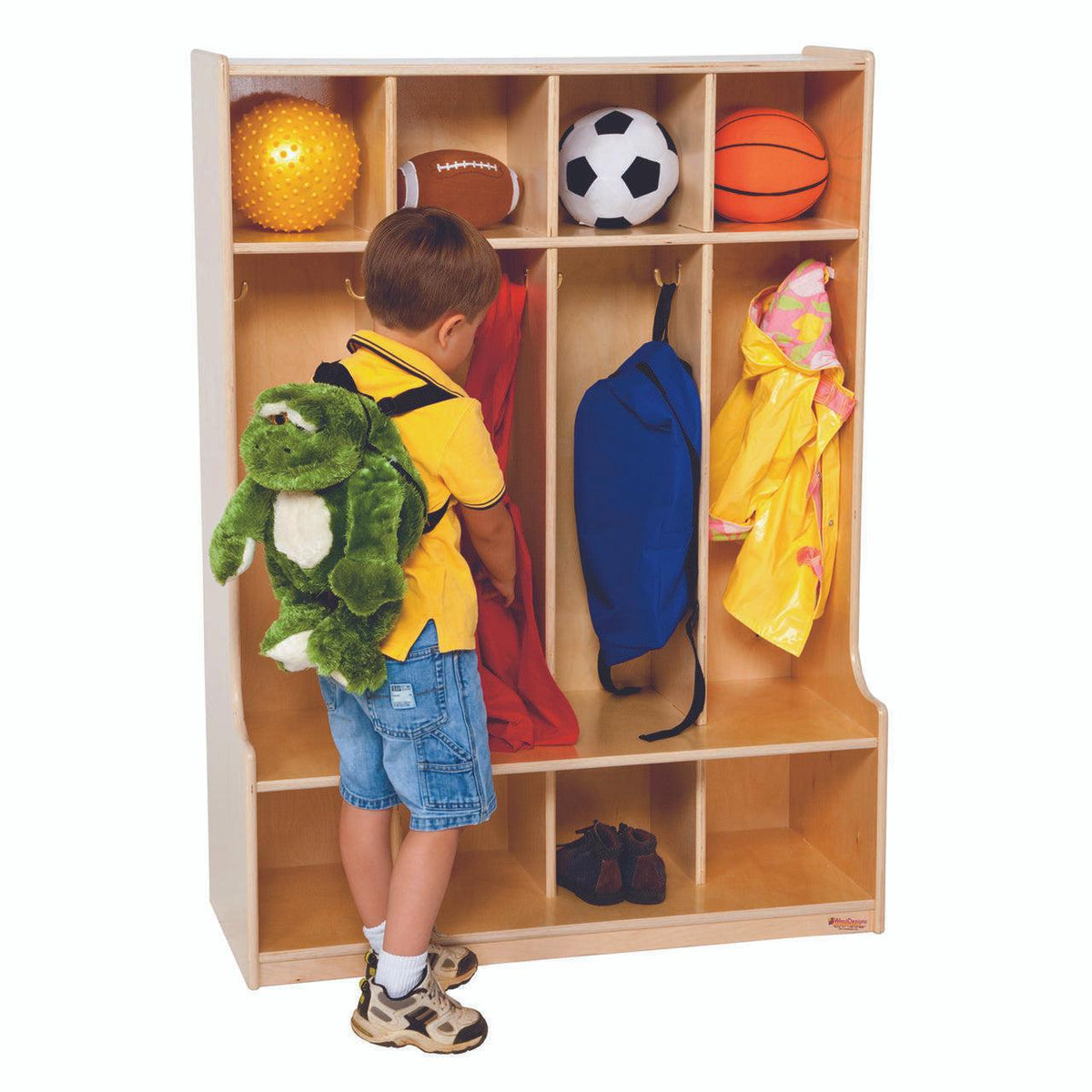 4 Section Seat Locker