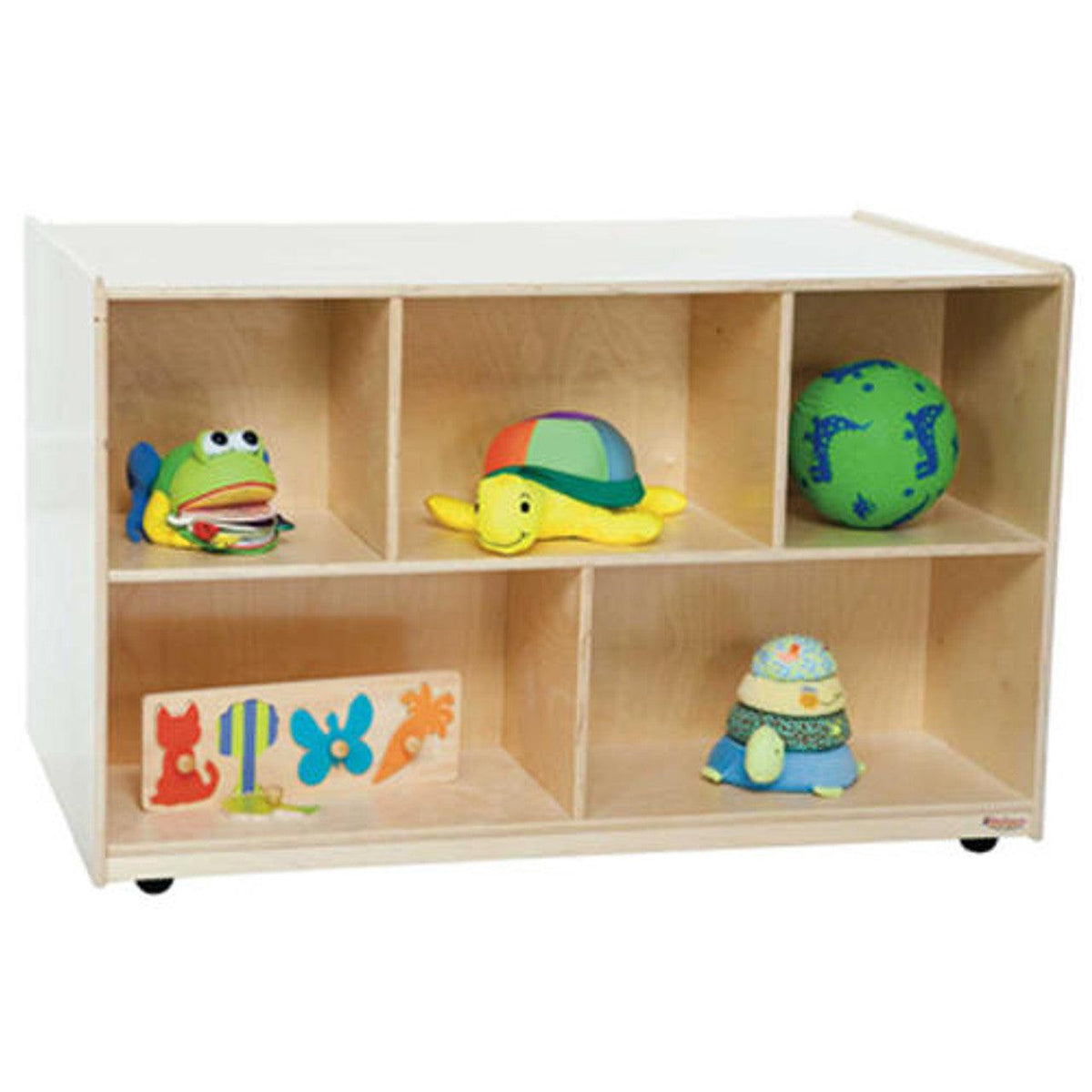 Mobile Double Storage Island, 30" H