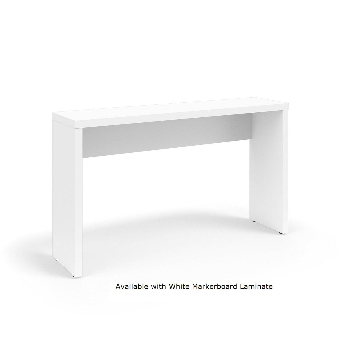 KI Serenade Gathering Table, Café Height, Single-Sided, 18" x 72" x 42"H, Non-Contrast Laminate, FREE SHIPPING