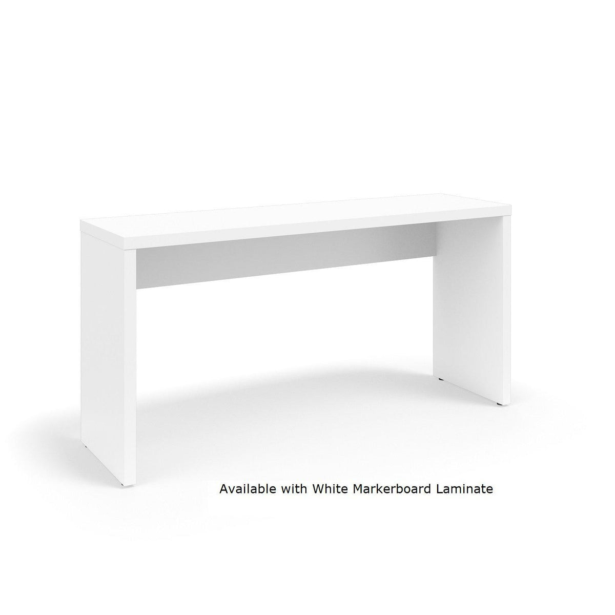 KI Serenade Gathering Table, Café Height, Single-Sided, 24" x 84" x 42"H, Non-Contrast Laminate, FREE SHIPPING