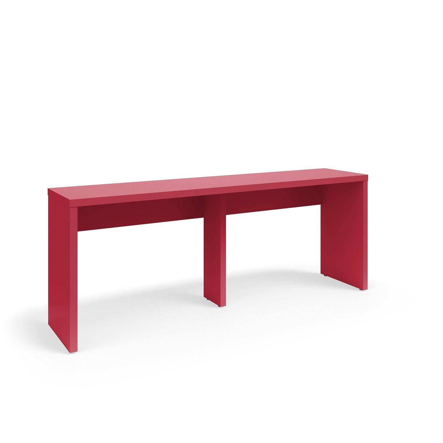 KI Serenade Gathering Table, Café Height, Single-Sided, 24" x 108" x 42"H, Non-Contrast Laminate, FREE SHIPPING