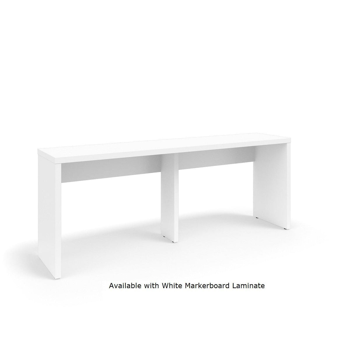 KI Serenade Gathering Table, Café Height, Single-Sided, 24" x 108" x 42"H, Non-Contrast Laminate, FREE SHIPPING