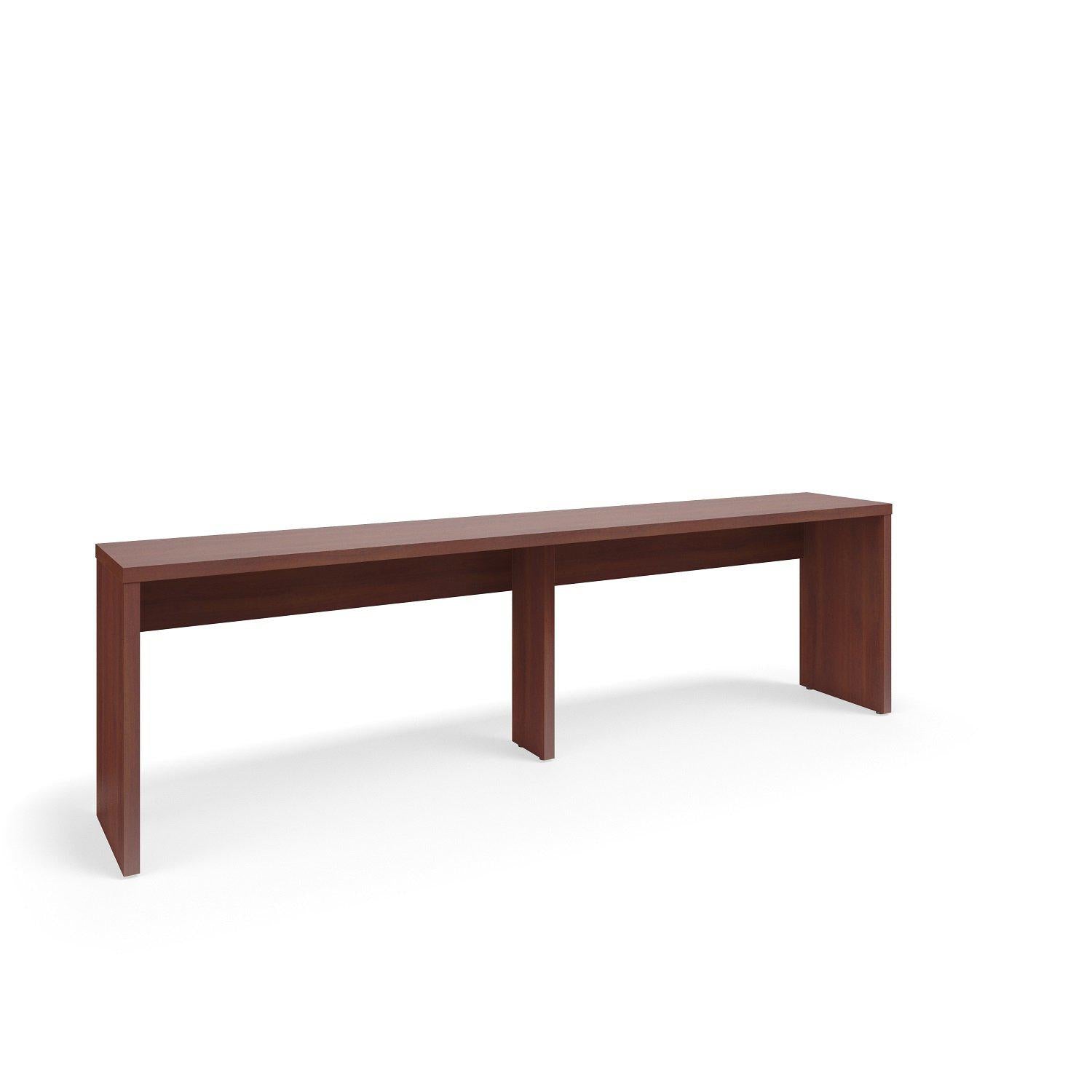 KI Serenade Gathering Table, Café Height, Single-Sided, 24" x 144" x 42"H, Non-Contrast Laminate, FREE SHIPPING