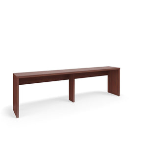 Serenade Gathering Table, Café Height, Single-Sided, 24" x 144" x 42"H, Non-Contrast Laminate, FREE SHIPPING