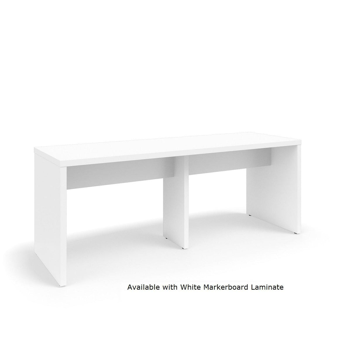 KI Serenade Gathering Table, Café Height, Double-Sided, 36" x 108" x 42"H, Non-Contrast Laminate, FREE SHIPPING