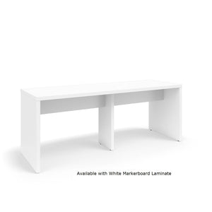 Serenade Gathering Table, Café Height, Double-Sided, 36" x 108" x 42"H, Non-Contrast Laminate, FREE SHIPPING
