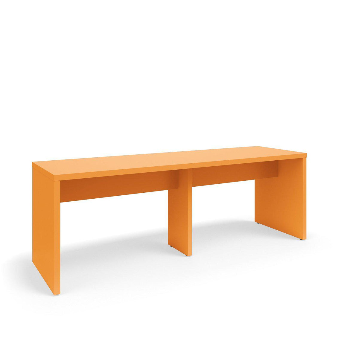 KI Serenade Gathering Table, Café Height, Double-Sided, 36" x 120" x 42"H, Non-Contrast Laminate, FREE SHIPPING