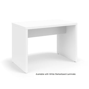 Serenade Gathering Table, Café Height, Double-Sided, 42" x 60" x 42"H, Non-Contrast Laminate, FREE SHIPPING