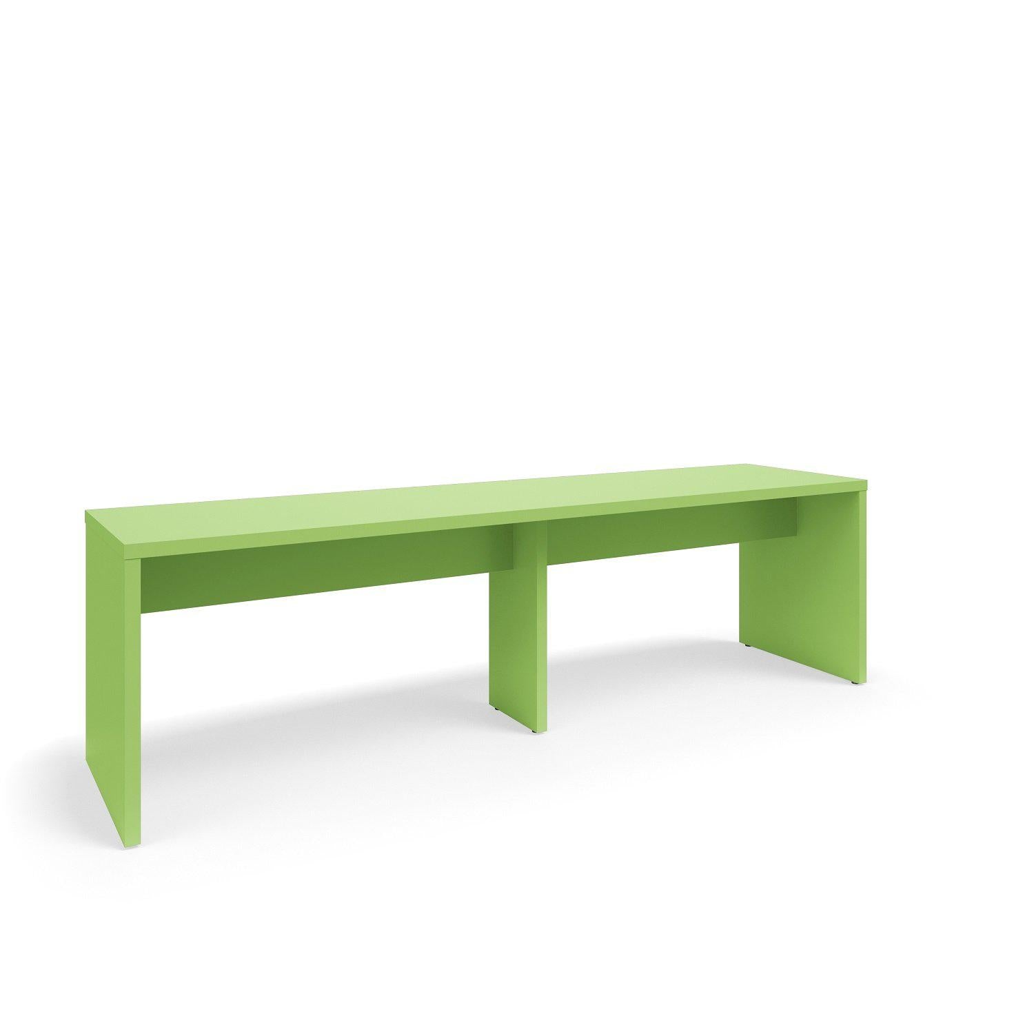 KI Serenade Gathering Table, Café Height, Double-Sided, 42" x 144" x 42"H, Non-Contrast Laminate, FREE SHIPPING