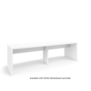 Serenade Gathering Table, Café Height, Double-Sided, 42" x 144" x 42"H, Non-Contrast Laminate, FREE SHIPPING