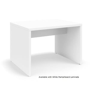 Serenade Gathering Table, Café Height, Double-Sided, 48" x 60" x 42"H, Non-Contrast Laminate, FREE SHIPPING