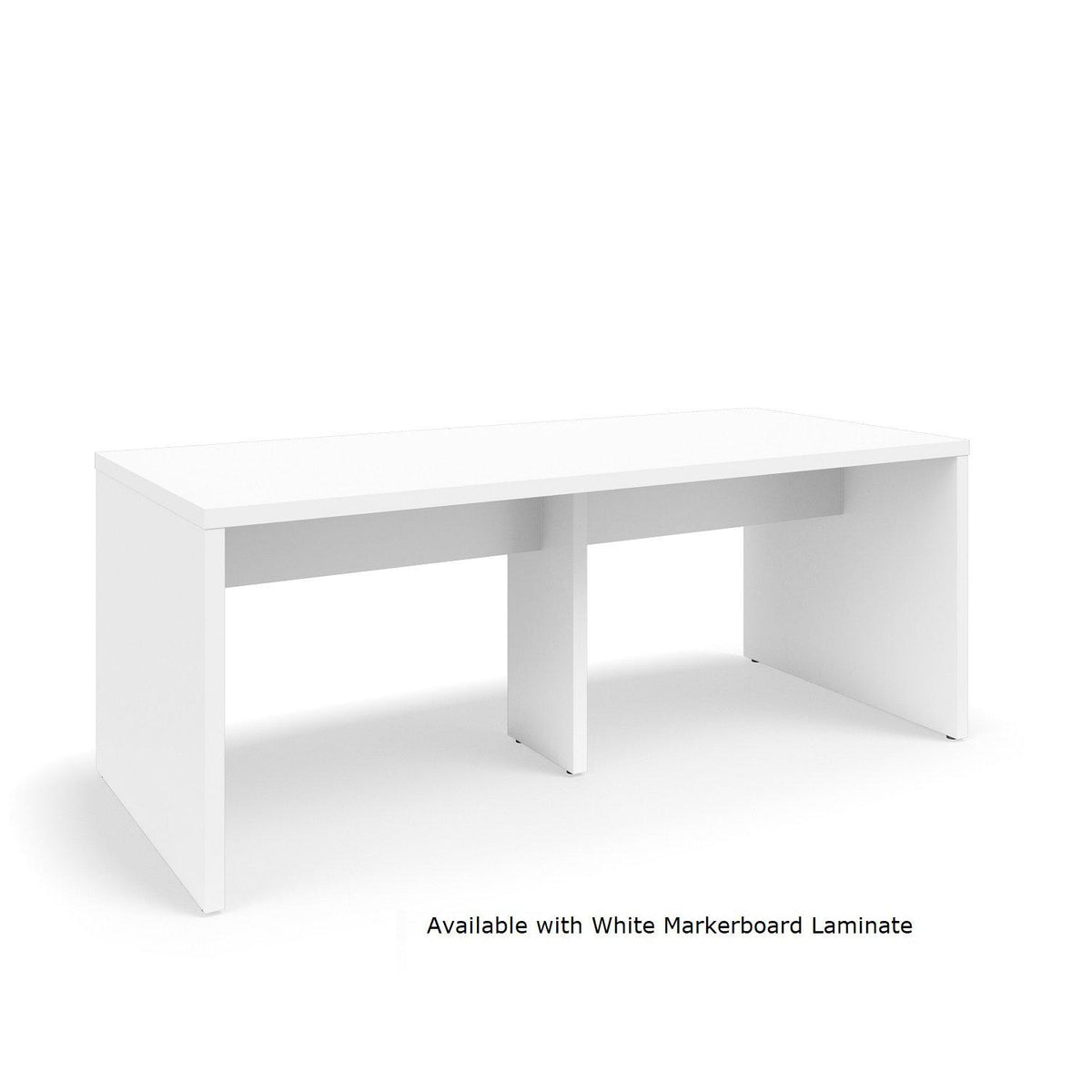 KI Serenade Gathering Table, Café Height, Double-Sided, 48" x 108" x 42"H, Non-Contrast Laminate, FREE SHIPPING