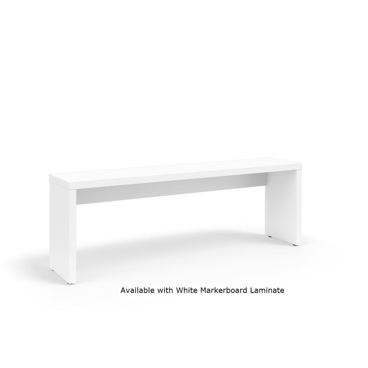 KI Serenade Gathering Table, Standard Height, Single-Sided, 18" x 84" x 29"H, Non-Contrast Laminate, FREE SHIPPING