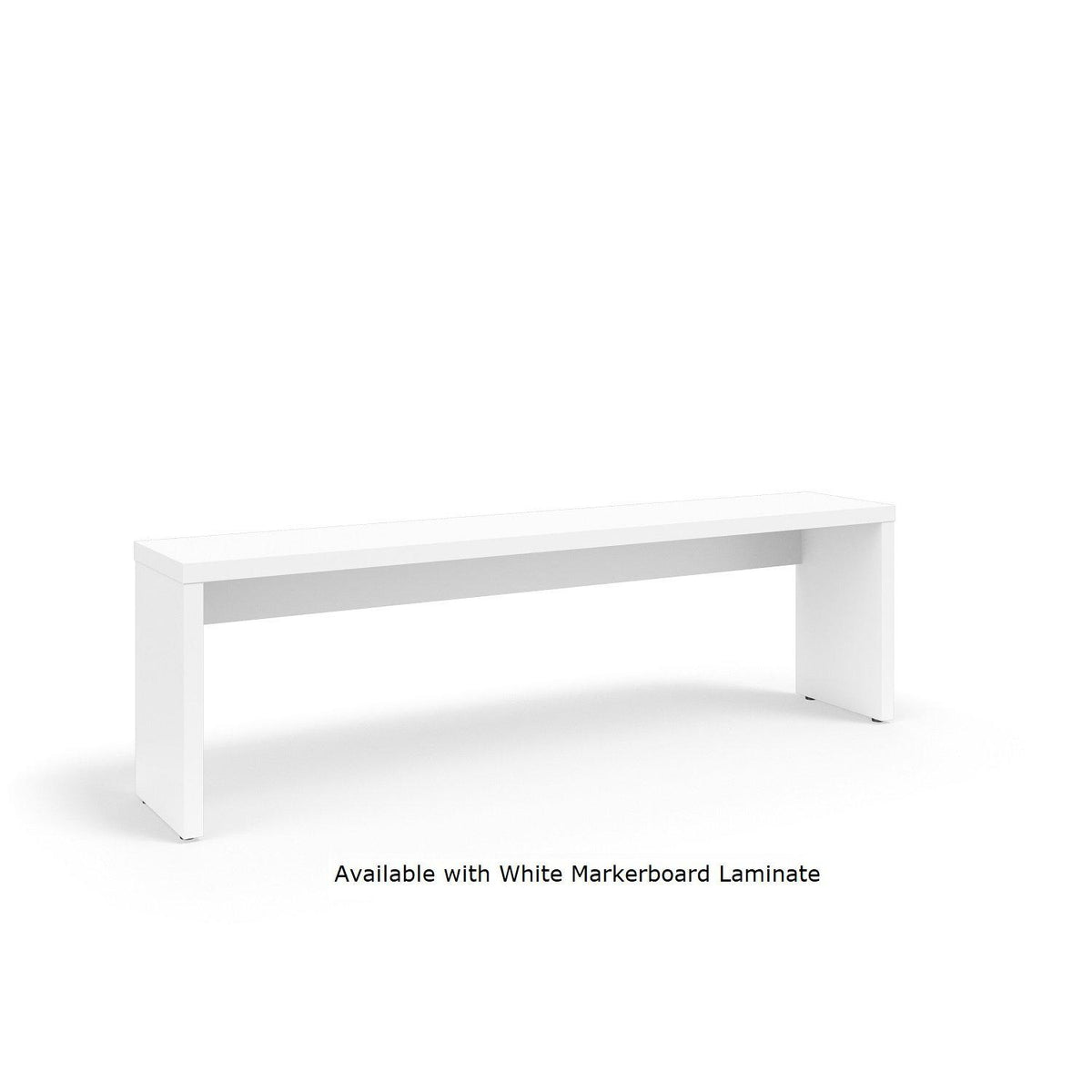 KI Serenade Gathering Table, Standard Height, Single-Sided, 18" x 96" x 29"H, Non-Contrast Laminate, FREE SHIPPING