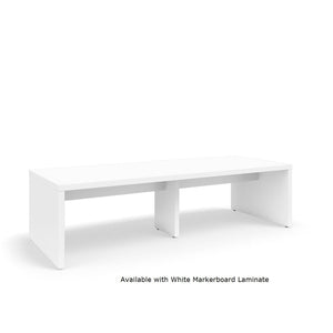 Serenade Gathering Table, Standard Height, Double-Sided, 42" x 108" x 29"H, Non-Contrast Laminate, FREE SHIPPING