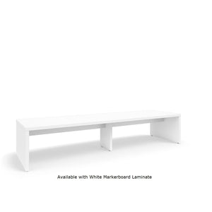 Serenade Gathering Table, Standard Height, Double-Sided, 42" x 144" x 29"H, Non-Contrast Laminate, FREE SHIPPING