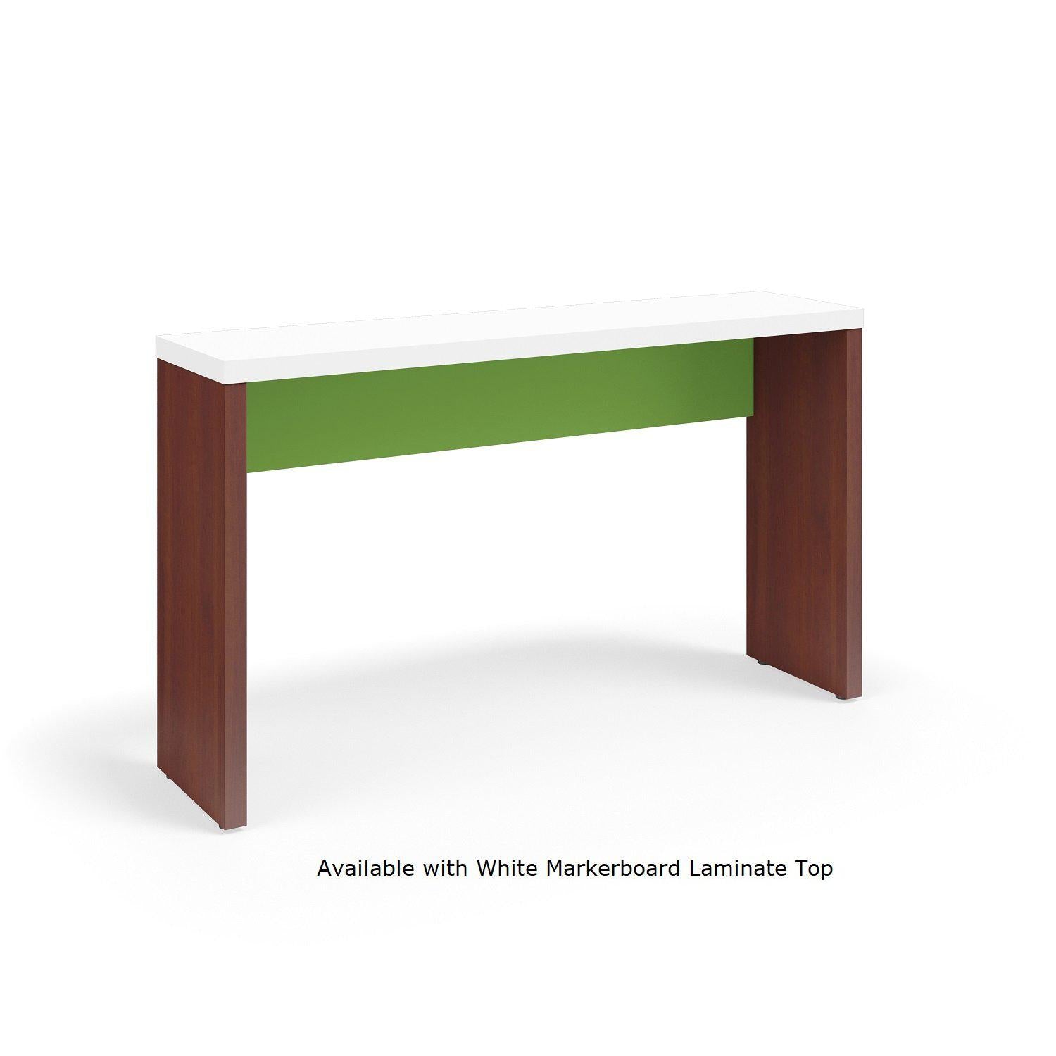Serenade Gathering Table, Café Height, Single-Sided, 18" x 72" x 42"H, Contrast Laminate, FREE SHIPPING