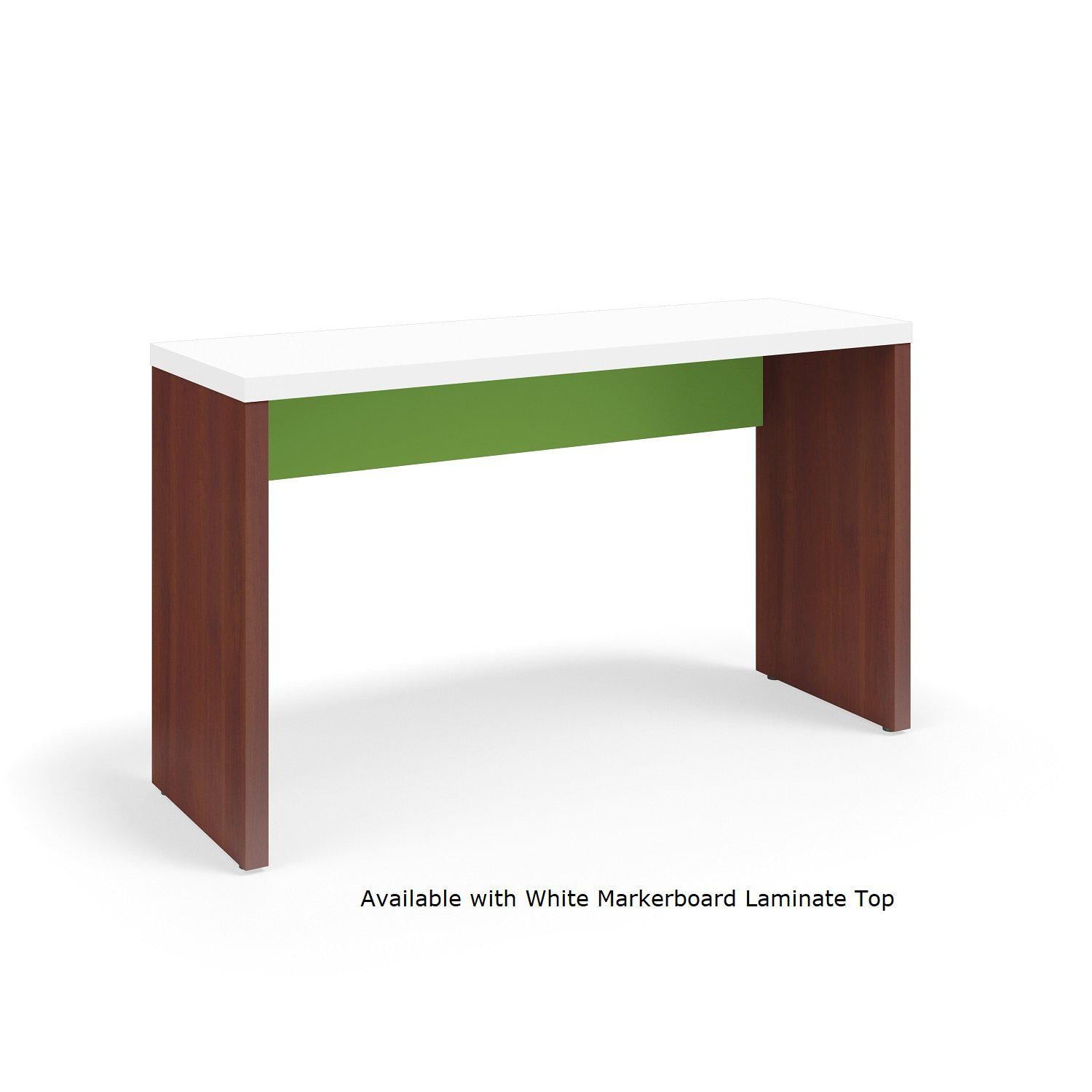 Serenade Gathering Table, Café Height, Single-Sided, 24" x 72" x 42"H, Contrast Laminate, FREE SHIPPING