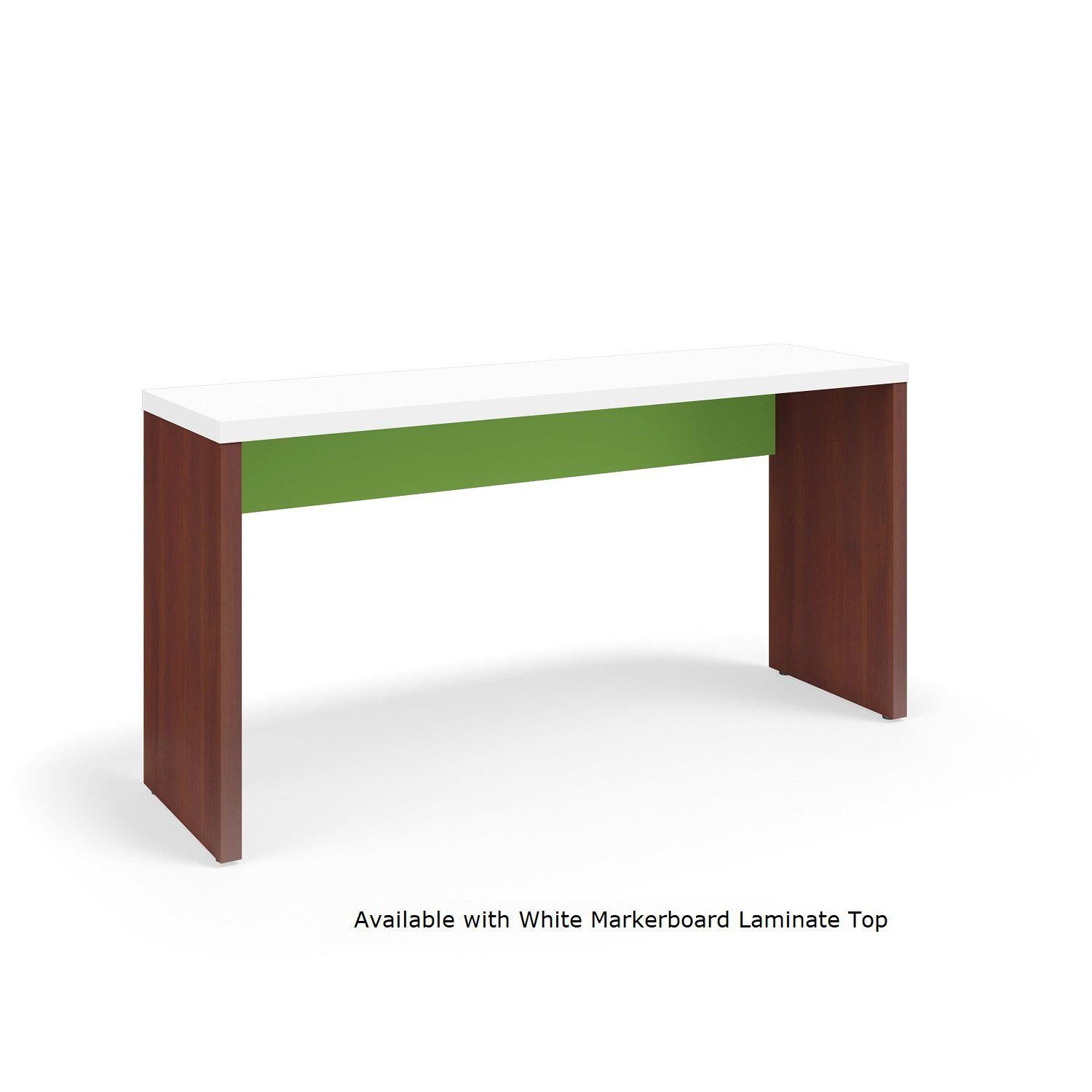 Serenade Gathering Table, Café Height, Single-Sided, 24" x 84" x 42"H, Contrast Laminate, FREE SHIPPING