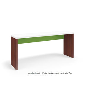 Serenade Gathering Table, Café Height, Single-Sided, 24" x 96" x 42"H, Contrast Laminate, FREE SHIPPING