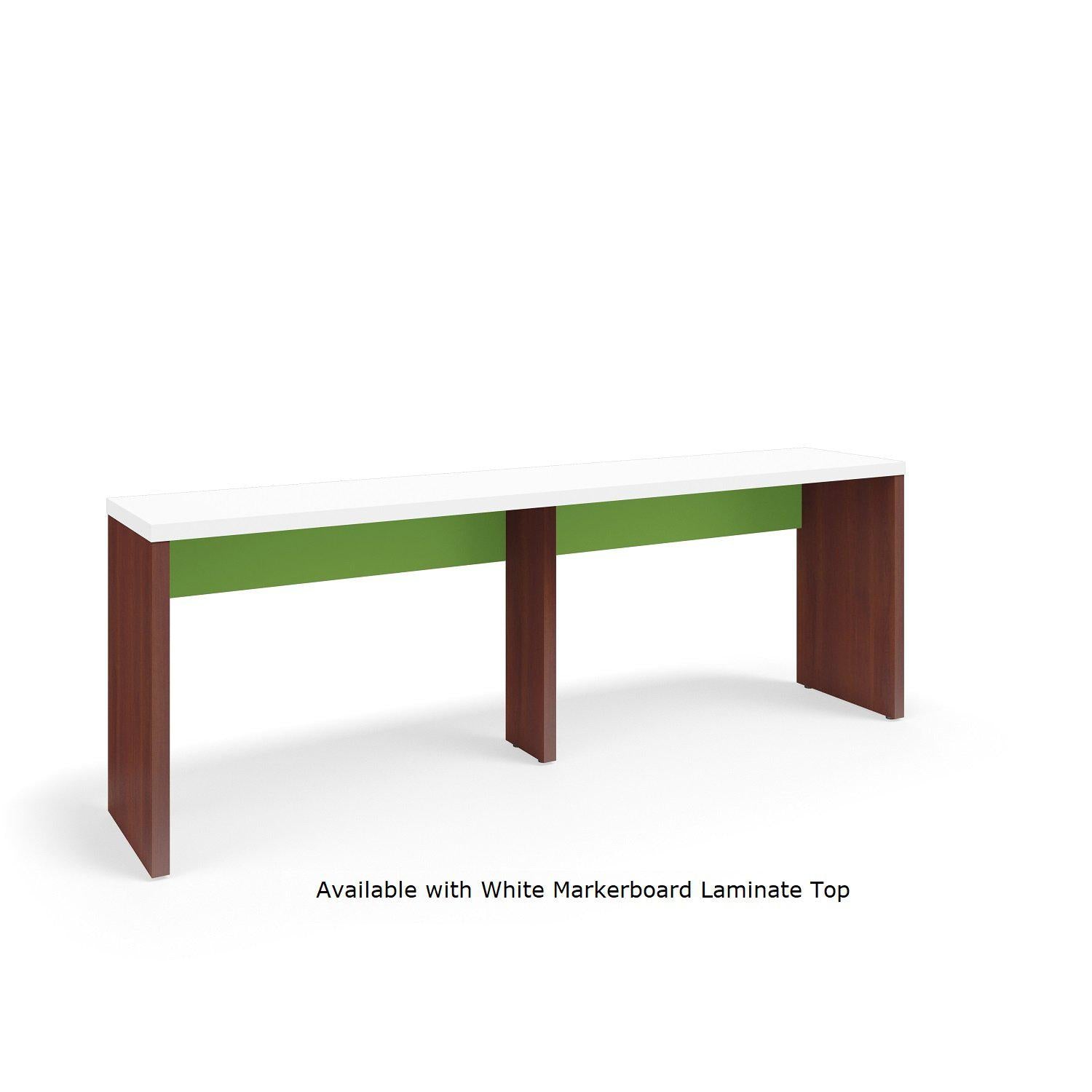 KI Serenade Gathering Table, Café Height, Single-Sided, 24" x 120" x 42"H, Contrast Laminate, FREE SHIPPING
