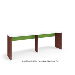 Serenade Gathering Table, Café Height, Single-Sided, 24" x 120" x 42"H, Contrast Laminate, FREE SHIPPING