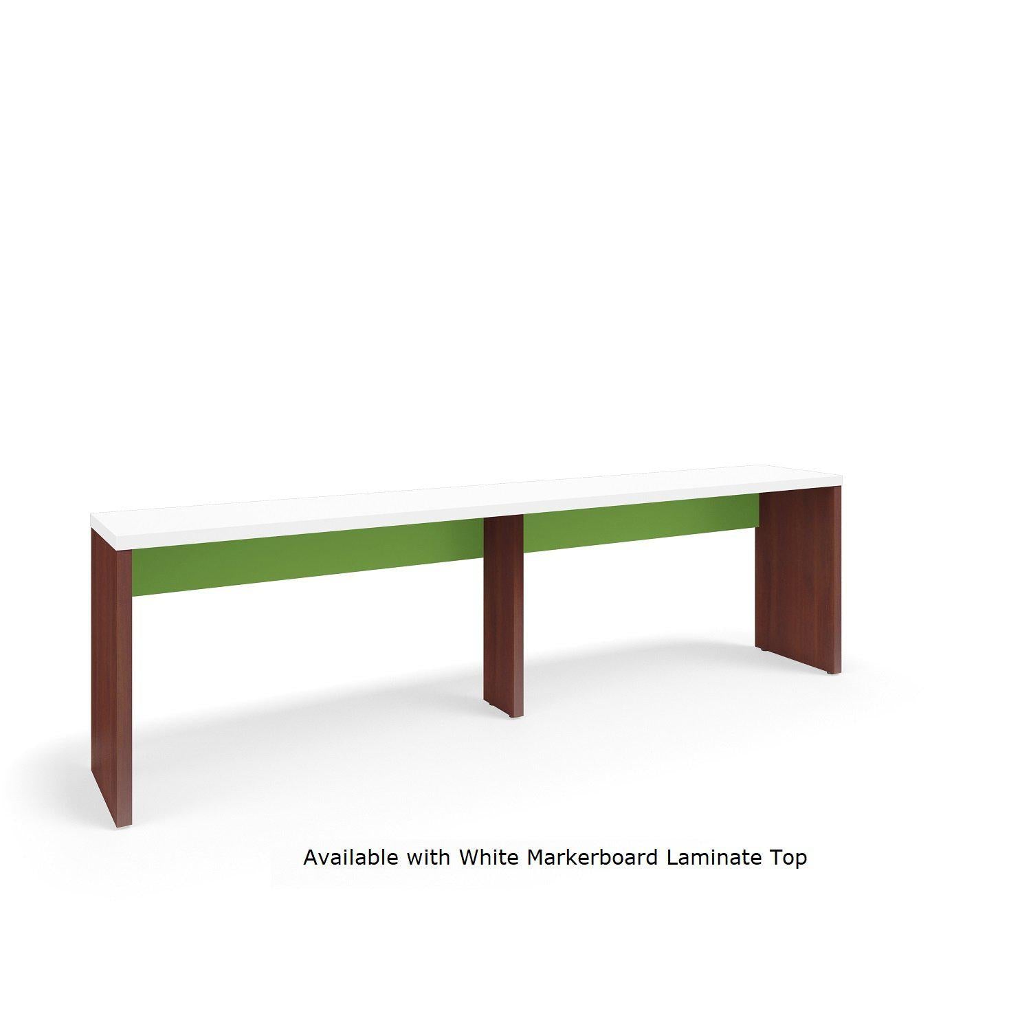 KI Serenade Gathering Table, Café Height, Single-Sided, 24" x 144" x 42"H, Contrast Laminate, FREE SHIPPING