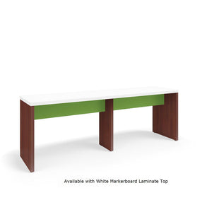 Serenade Gathering Table, Café Height, Double-Sided, 30" x 120" x 42"H, Contrast Laminate, FREE SHIPPING