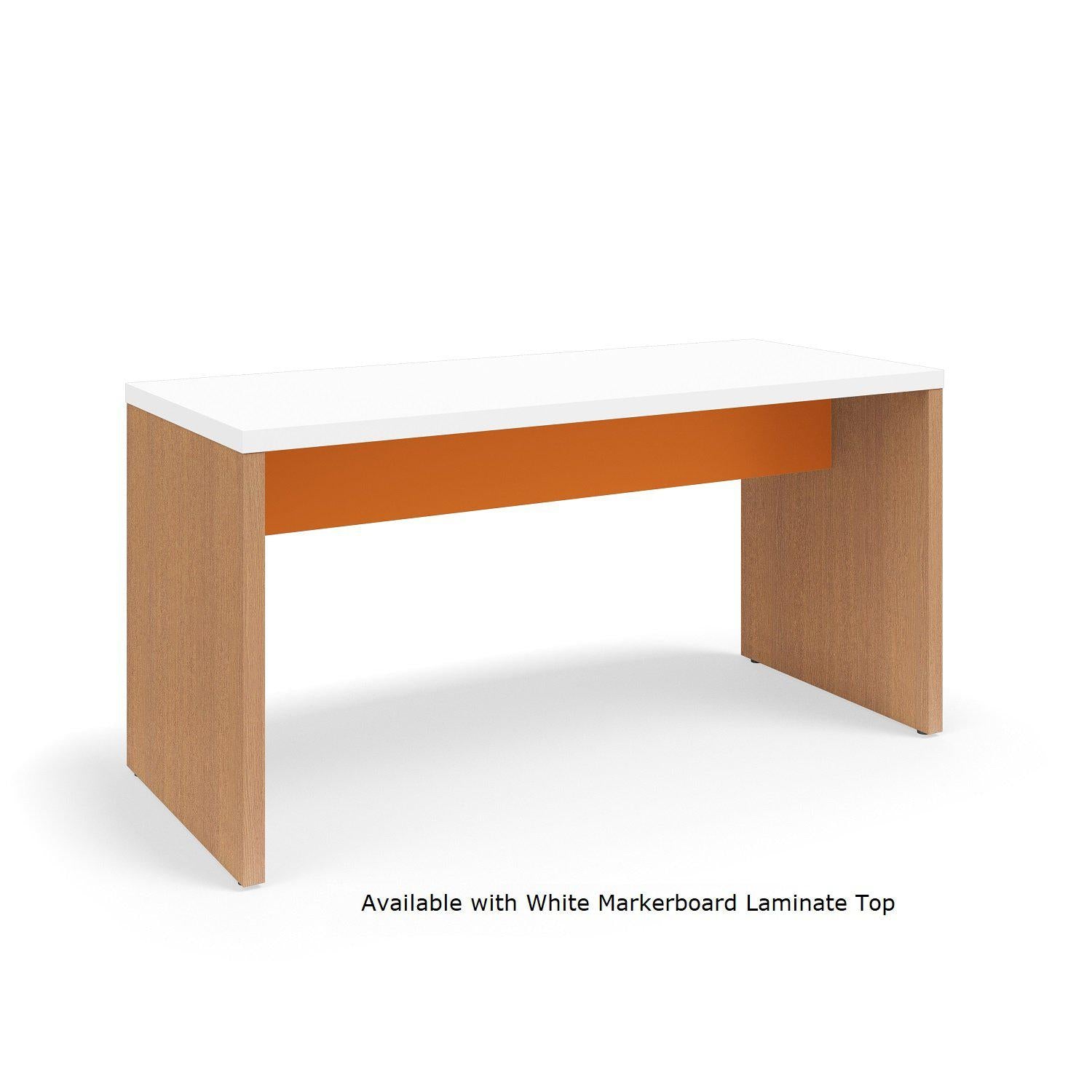 Serenade Gathering Table, Café Height, Double-Sided, 36" x 84" x 42"H, Contrast Laminate, FREE SHIPPING