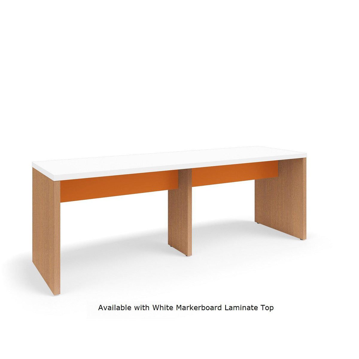 KI Serenade Gathering Table, Café Height, Double-Sided, 36" x 120" x 42"H, Contrast Laminate, FREE SHIPPING