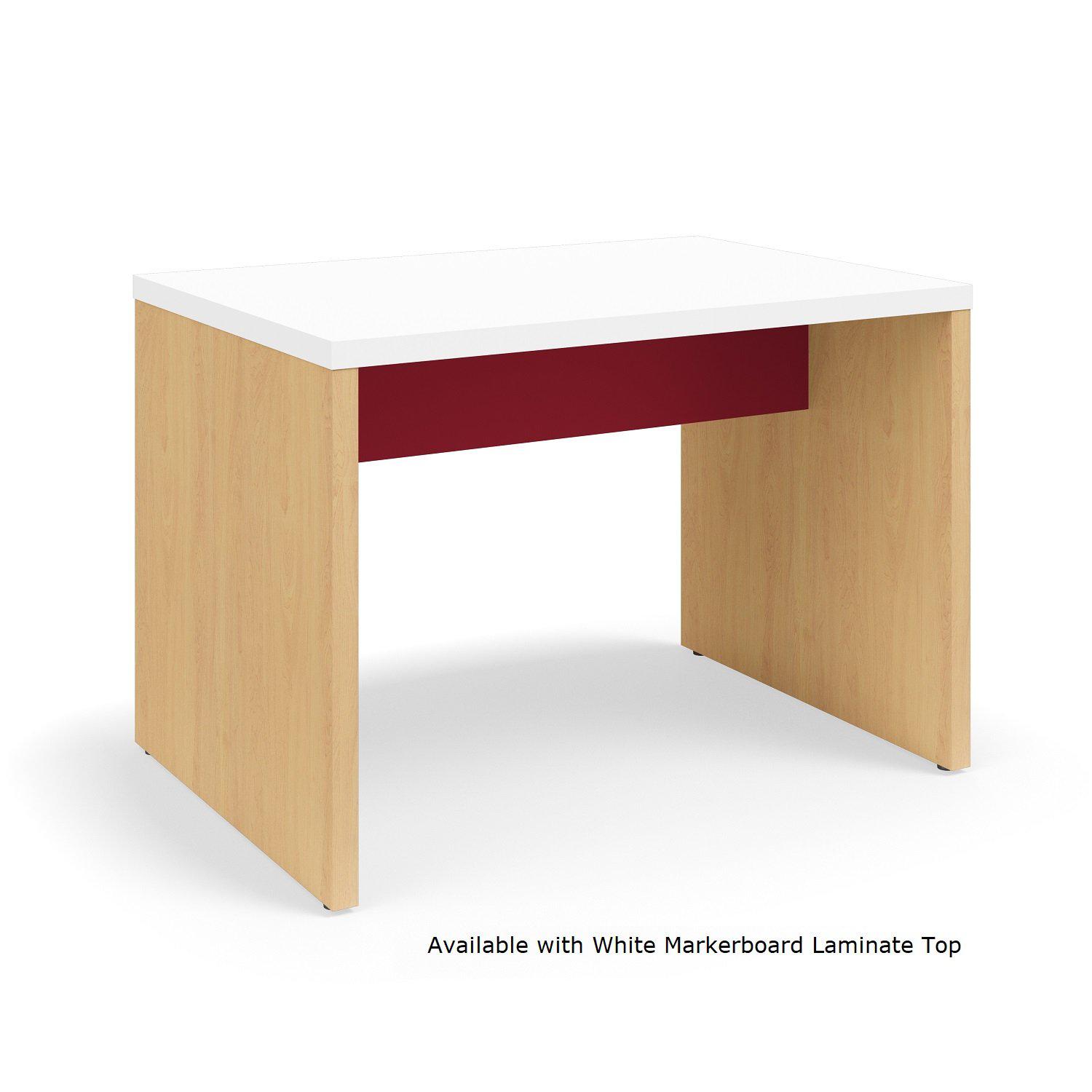KI Serenade Gathering Table, Café Height, Double-Sided, 42" x 60" x 42"H, Contrast Laminate, FREE SHIPPING