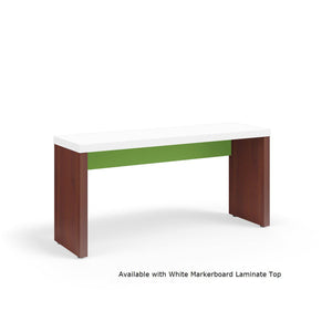 Serenade Gathering Table, Standard Height, Single-Sided, 18" x 60" x 29"H, Contrast Laminate, FREE SHIPPING