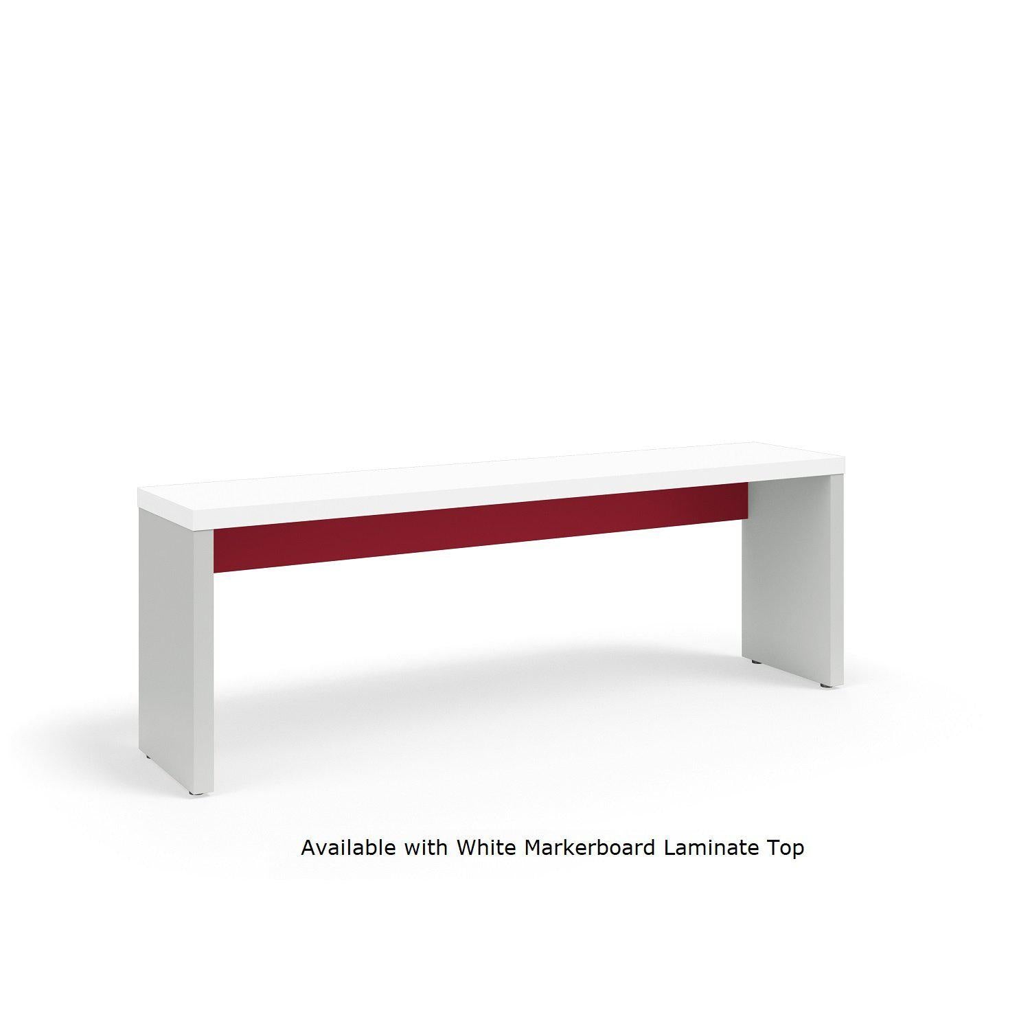 KI Serenade Gathering Table, Standard Height, Single-Sided, 18" x 84" x 29"H, Contrast Laminate, FREE SHIPPING