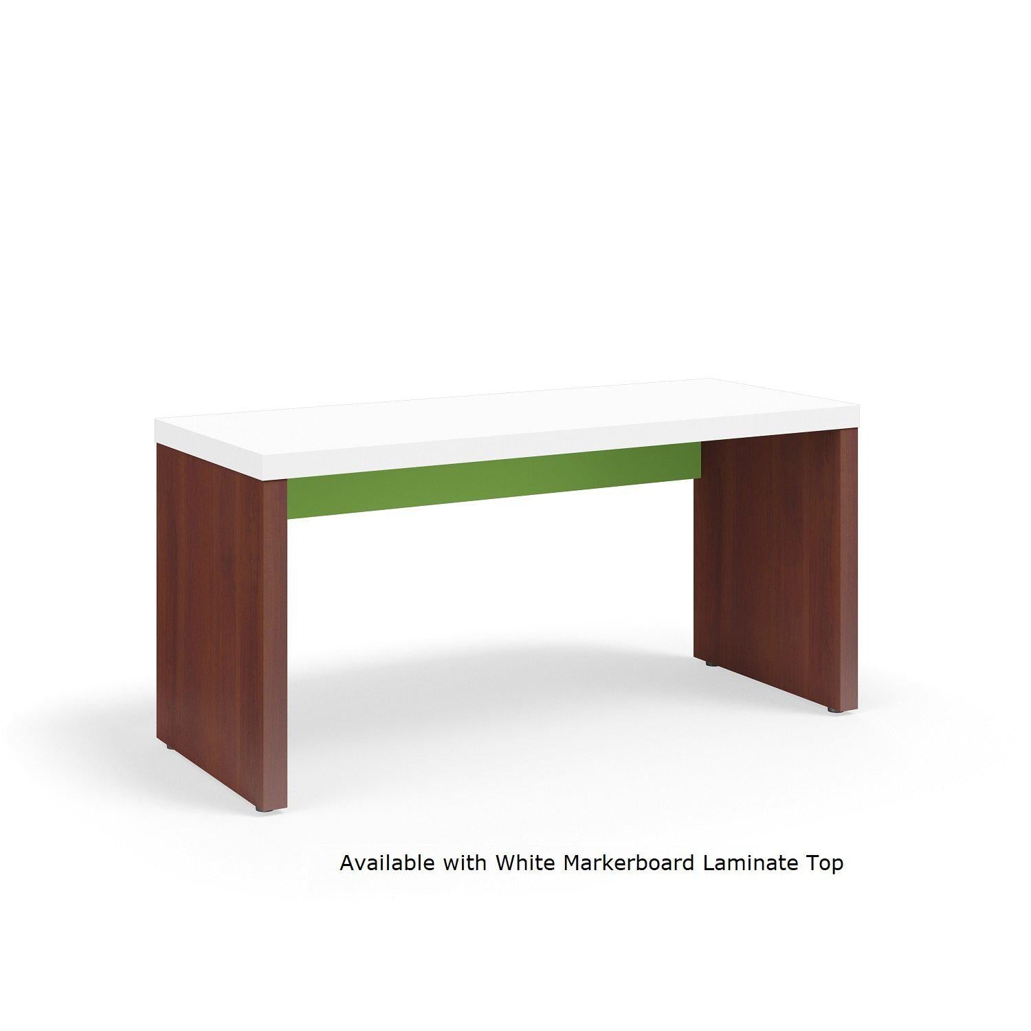 Serenade Gathering Table, Standard Height, Single-Sided, 24" x 60" x 29"H, Contrast Laminate, FREE SHIPPING