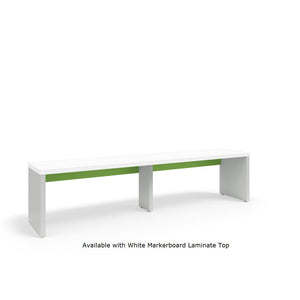 Serenade Gathering Table, Standard Height, Single-Sided, 24" x 120" x 29"H, Contrast Laminate, FREE SHIPPING