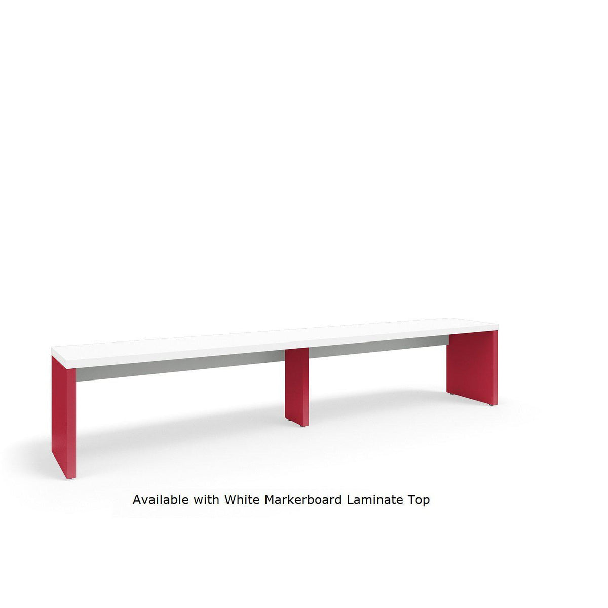 KI Serenade Gathering Table, Standard Height, Single-Sided, 24" x 144" x 29"H, Contrast Laminate, FREE SHIPPING