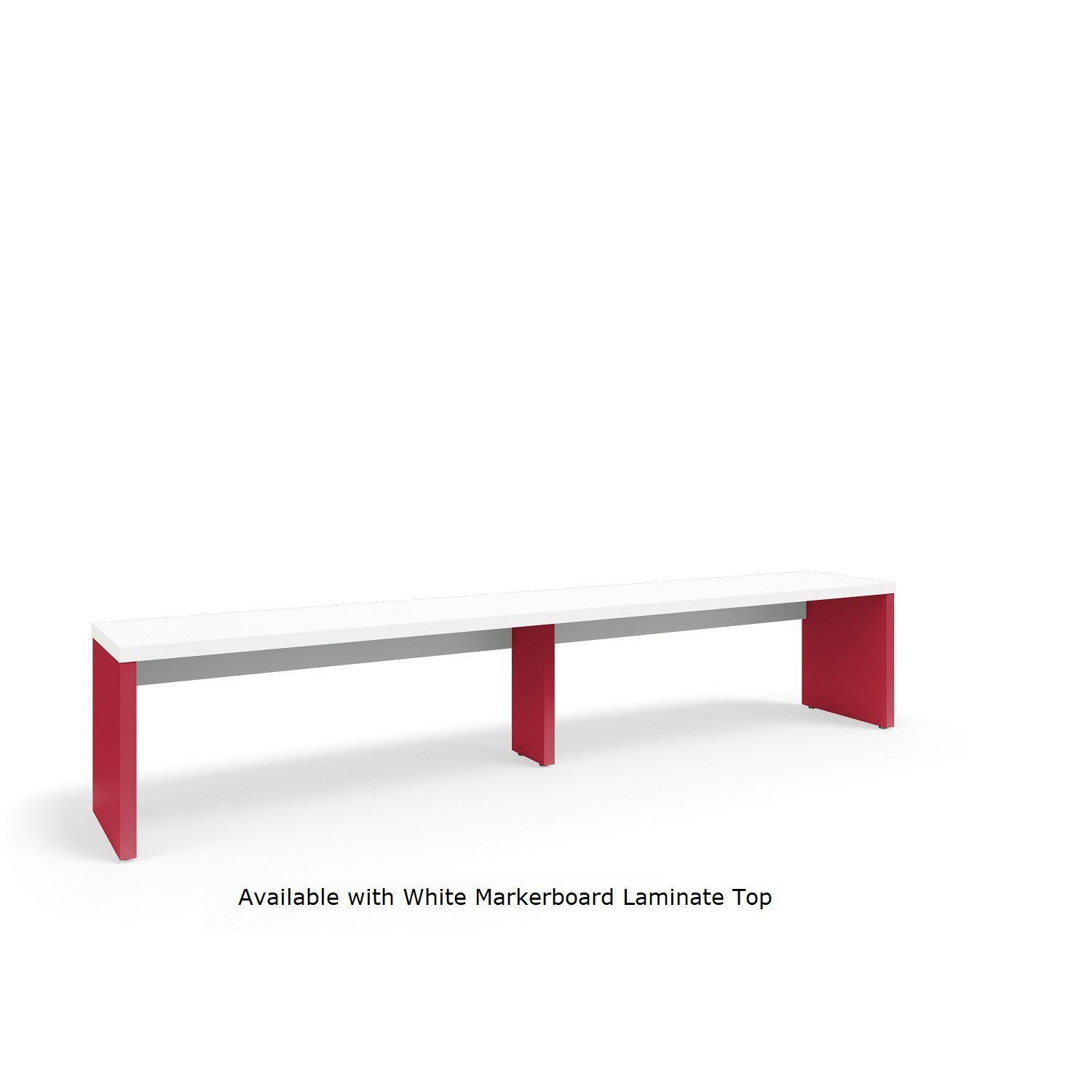 KI Serenade Gathering Table, Standard Height, Single-Sided, 24" x 144" x 29"H, Contrast Laminate, FREE SHIPPING