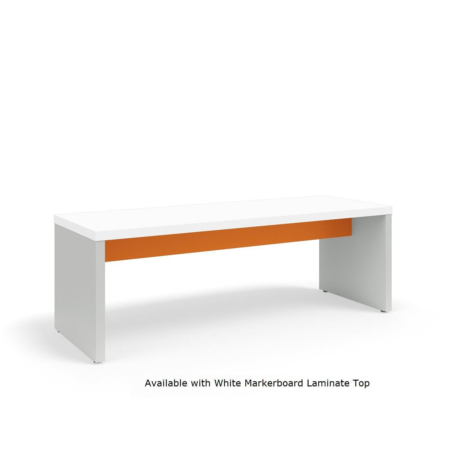 KI Serenade Gathering Table, Standard Height, Double-Sided, 30" x 84" x 29"H, Contrast Laminate, FREE SHIPPING