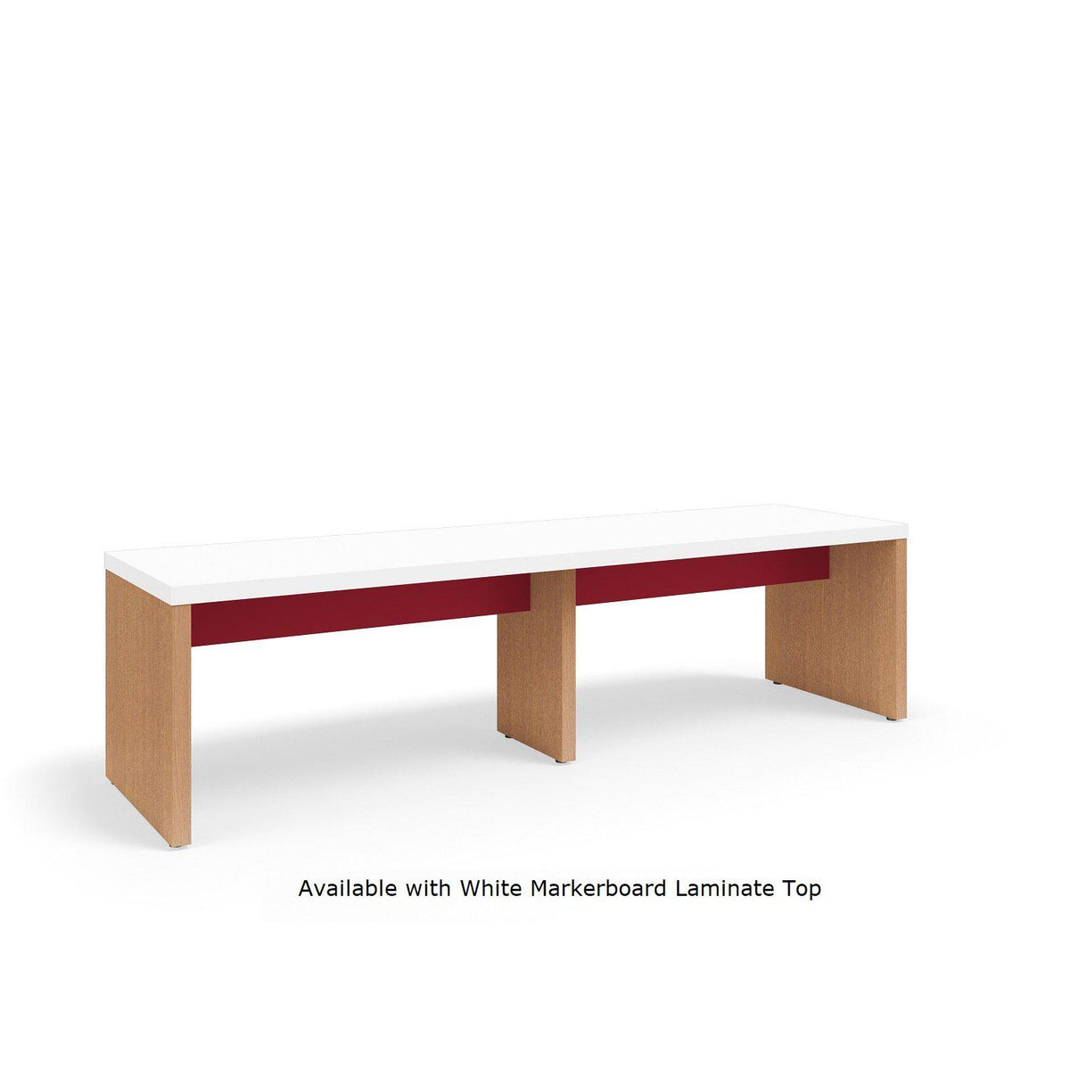 KI Serenade Gathering Table, Standard Height, Double-Sided, 30" x 108" x 29"H, Contrast Laminate, FREE SHIPPING