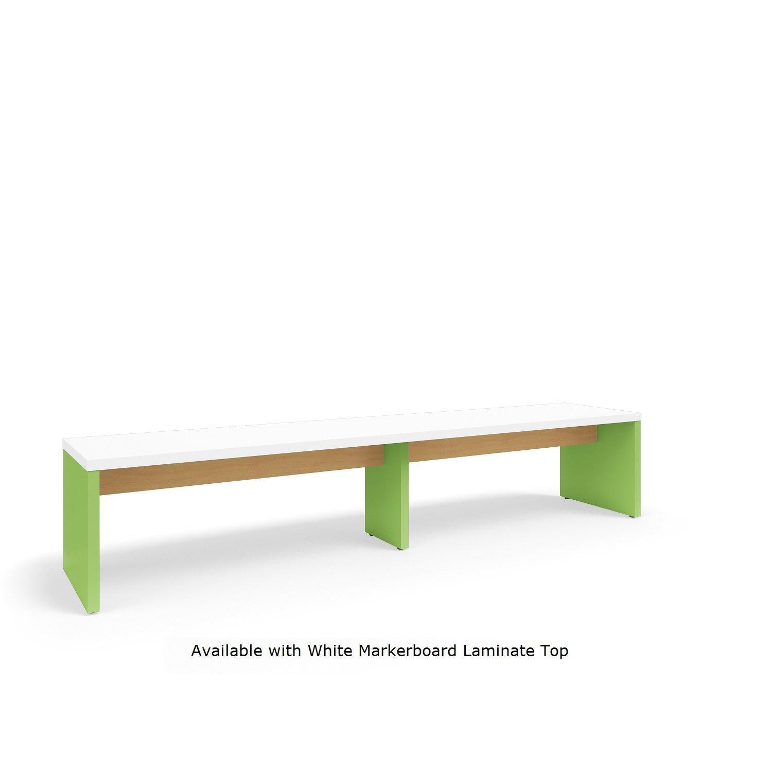 KI Serenade Gathering Table, Standard Height, Double-Sided, 30" x 144" x 29"H, Contrast Laminate, FREE SHIPPING