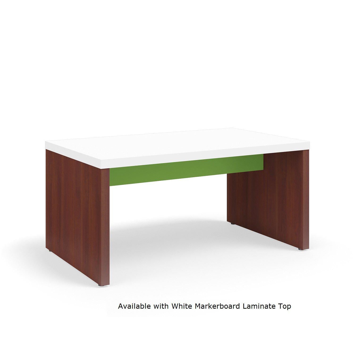 Serenade Gathering Table, Standard Height, Double-Sided, 36" x 60" x 29"H, Contrast Laminate, FREE SHIPPING